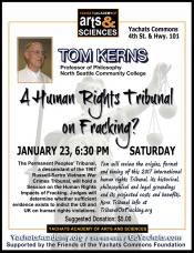 A Human Rights Tribunal on Fracking?