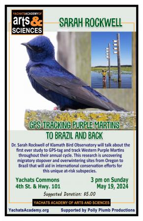 GPS-Tracking Purple Martins to Brazil and Back